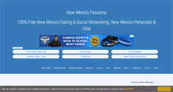 Desktop Screenshot of newmexicopassions.com